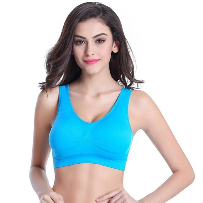 ComfortFlex Plus Size Wireless Seamless Sports Yoga Bra 7
