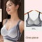 Seamless Wireless PushUp Bra For Women Soft Full Cup Bralette Plus Size 8