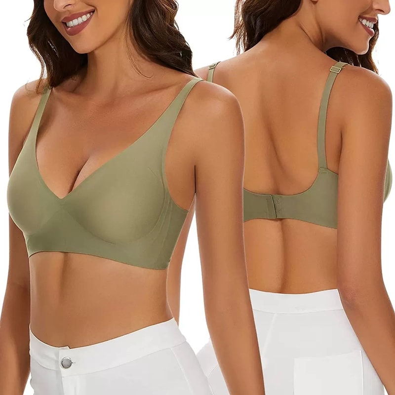 ComfortLift Seamless Wireless Bra For Women Supportive Sports Bralette With BackSmoothing Fit 2