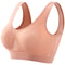 Plus Size Breathable Mesh Sports Bra – Seamless Wireless Crop Top