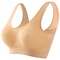 Plus Size Breathable Mesh Sports Bra – Seamless Wireless Crop Top
