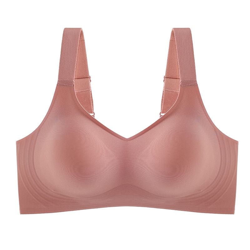 ComfortLift Seamless Wire-Free Push-Up Bra for Women with Soft Support & Adjustable Fit