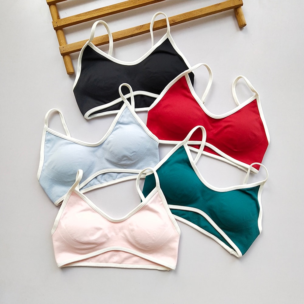 Womens Seamless Backless Sports Bra Padded Fitness Yoga Top 0