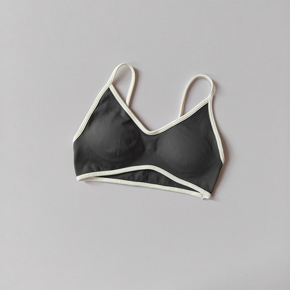 Womens Seamless Backless Sports Bra Padded Fitness Yoga Top 9