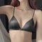 FrontClose Seamless Triangle Bralette For Small Busts Lightweight Wireless Bra 2