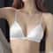 FrontClose Seamless Triangle Bralette For Small Busts Lightweight Wireless Bra 3