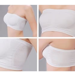 airmesh comfort seamless strapless bra for women