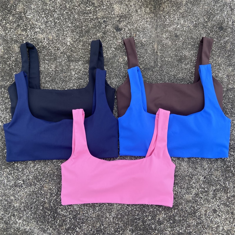 Premium High Impact Womens Sports Bra – Push Up Fitness Top