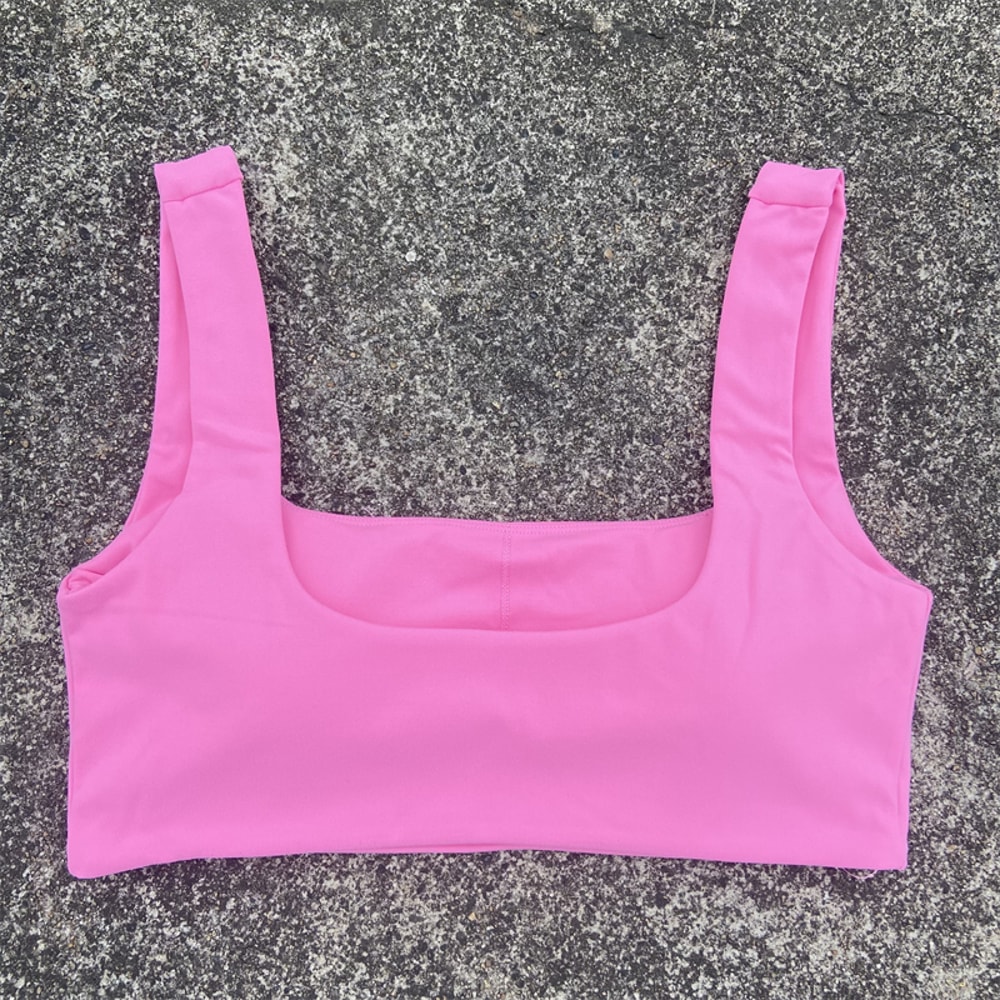 Premium High Impact Womens Sports Bra – Push Up Fitness Top