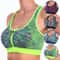 Breathable Padded Sports Bra For Women Shockproof Gym Running Support 0