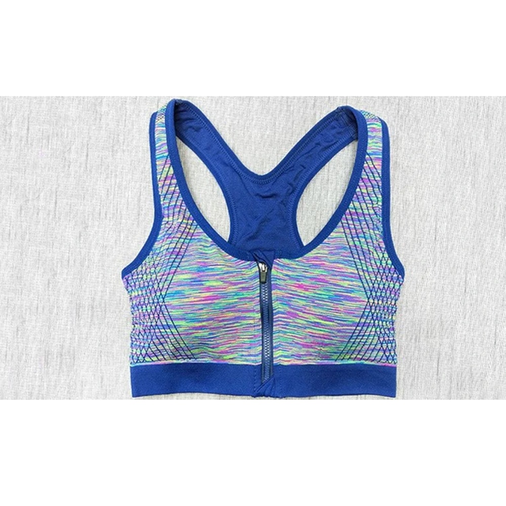 Breathable Padded Sports Bra For Women Shockproof Gym Running Support 4