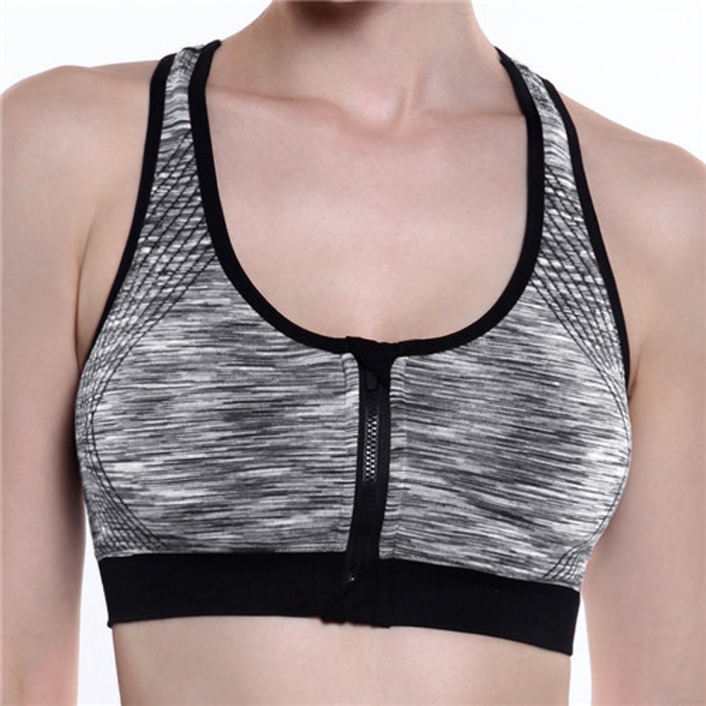 Breathable Padded Sports Bra For Women Shockproof Gym Running Support 5