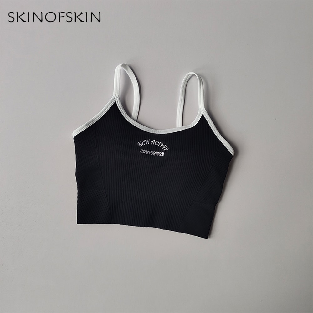 Premium Color Block Sports Bra for Women – Supportive Fitness & Running Yoga Bra