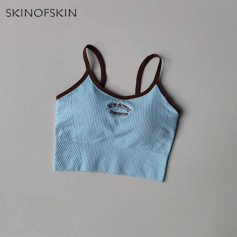 Premium Color Block Sports Bra for Women – Supportive Fitness & Running Yoga Bra