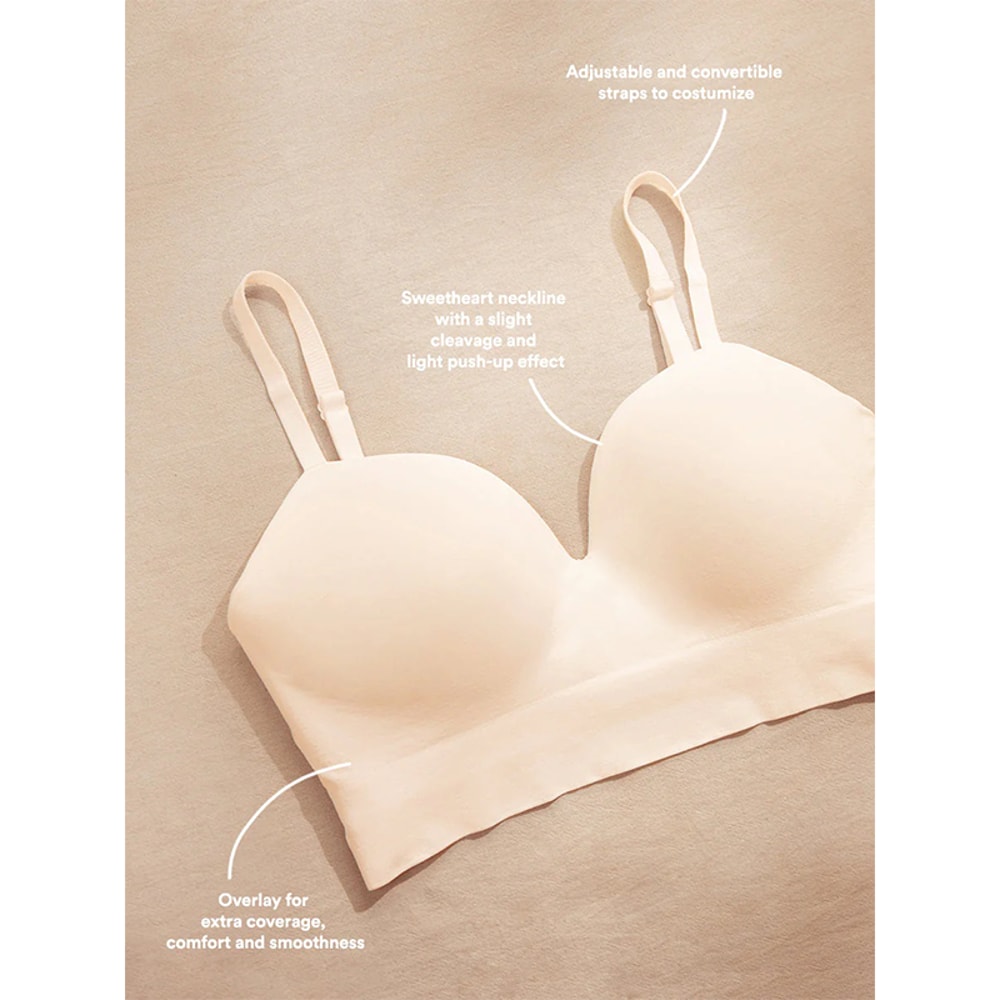 CurveLift Seamless Plus Size Wireless Bra With Full Support And Natural Shaping 6