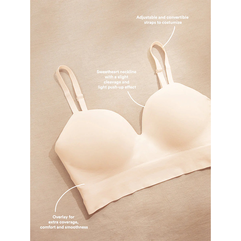 CurveLift Seamless Plus Size Wireless Bra With Full Support And Natural Shaping 6