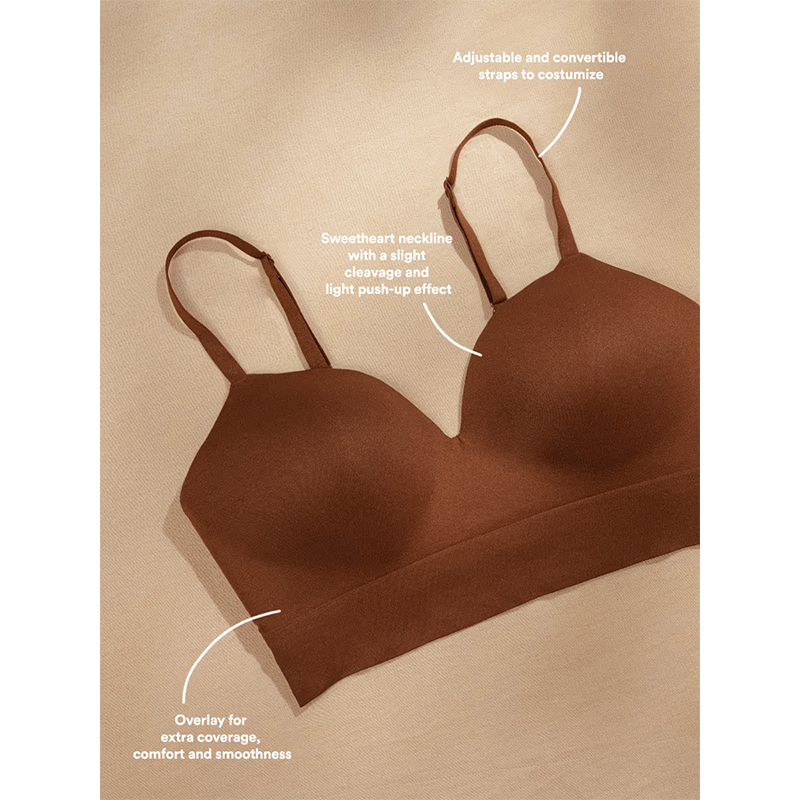 CurveLift Seamless Plus Size Wireless Bra With Full Support And Natural Shaping 8