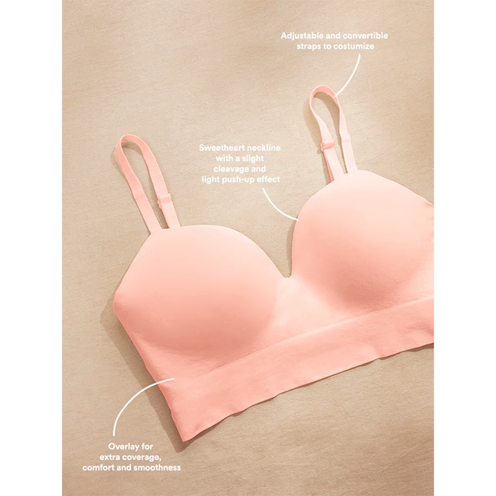 CurveLift Seamless Plus Size Wireless Bra With Full Support And Natural Shaping 9