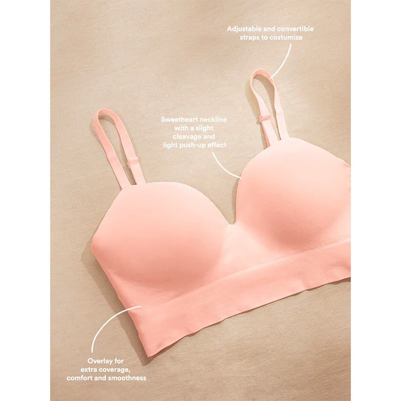 CurveLift Seamless Plus Size Wireless Bra With Full Support And Natural Shaping 9
