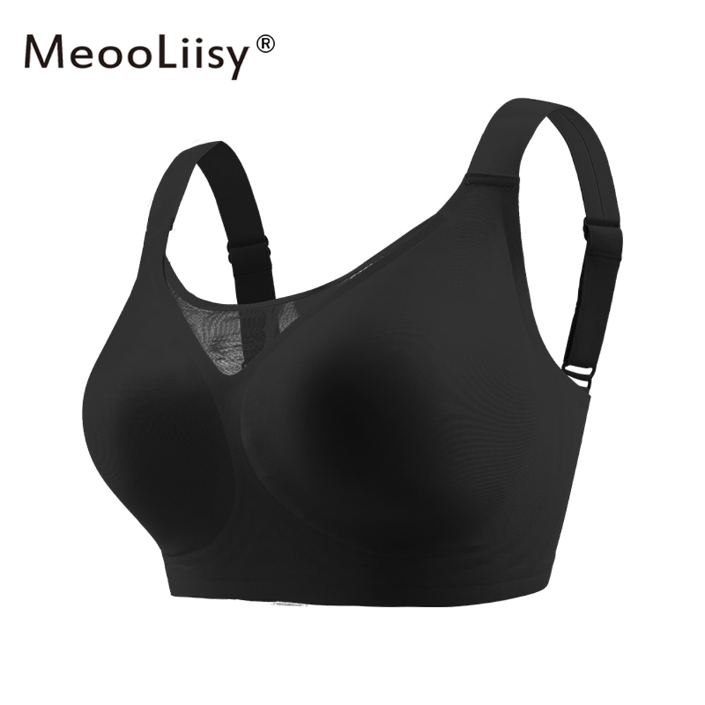Plus Size Wireless Seamless Minimizer Bra Tube Top – Comfortable Support C–F Cups