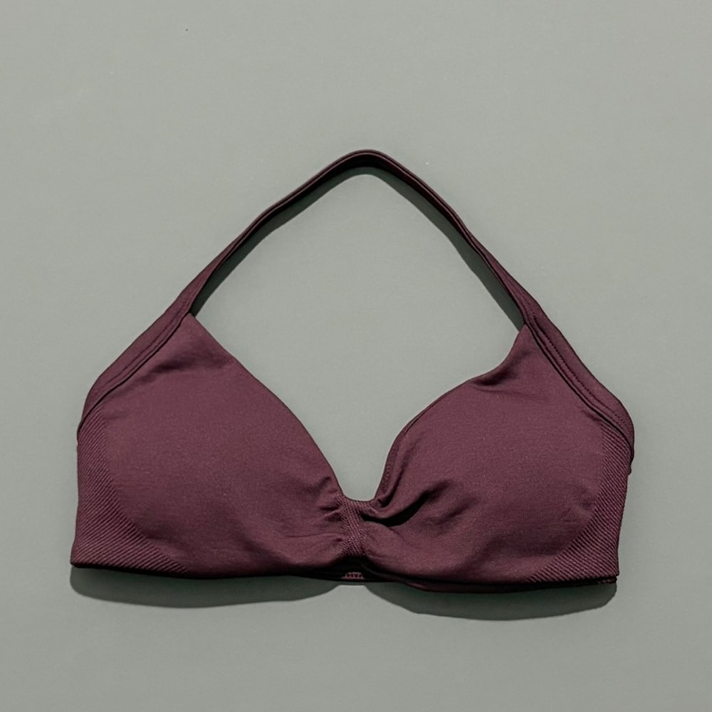 FlexLift Strappy Sports Bra Tank For Women High Support Seamless Workout Top 3