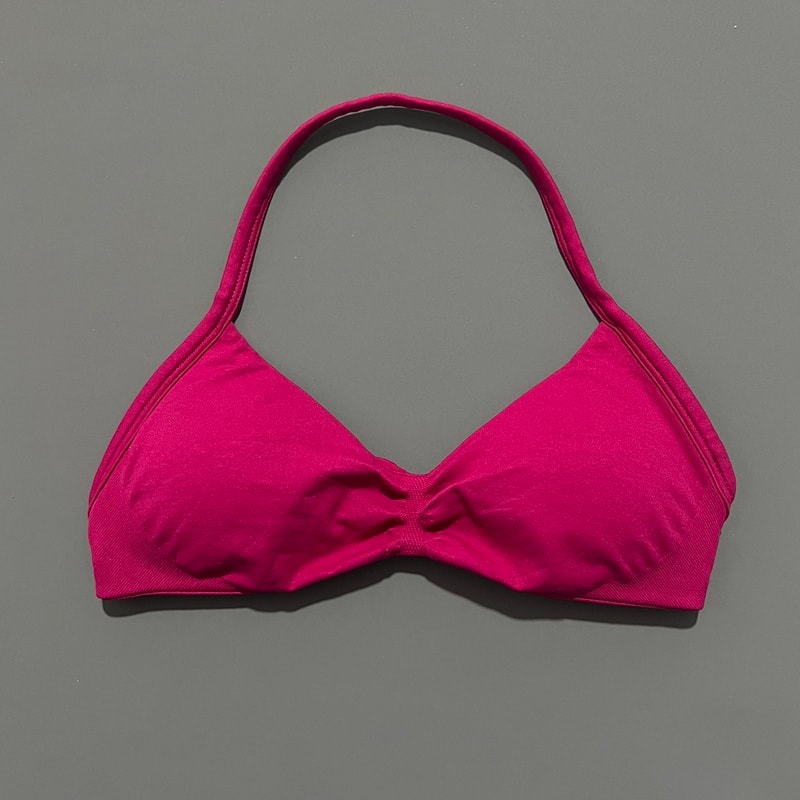 FlexLift Strappy Sports Bra Tank For Women High Support Seamless Workout Top 12