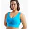 Seamless Push-Up Bra for Women – Plus Size Comfort Sports Crop Top