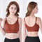 ComfortFit Seamless Full Cup Breathable Bralette Wire Free Sports Bra For Women 0