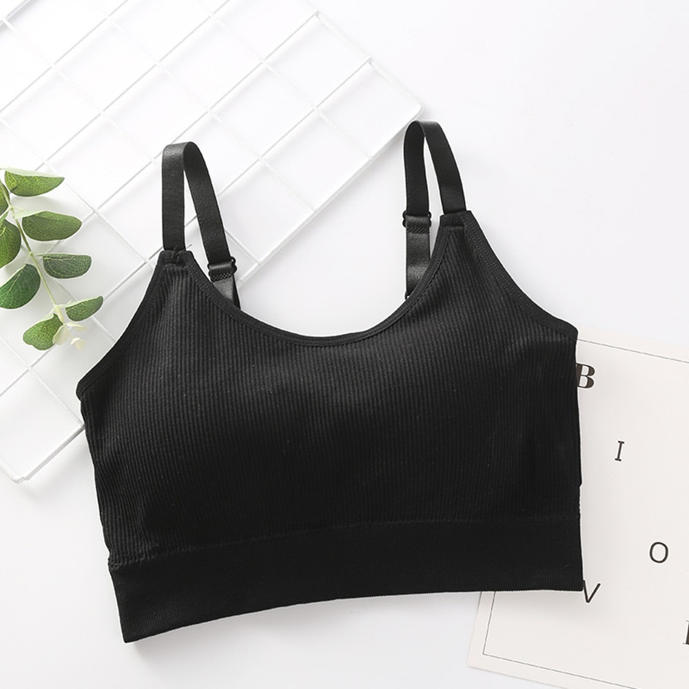 ComfortFit Seamless Full Cup Breathable Bralette Wire Free Sports Bra For Women 9