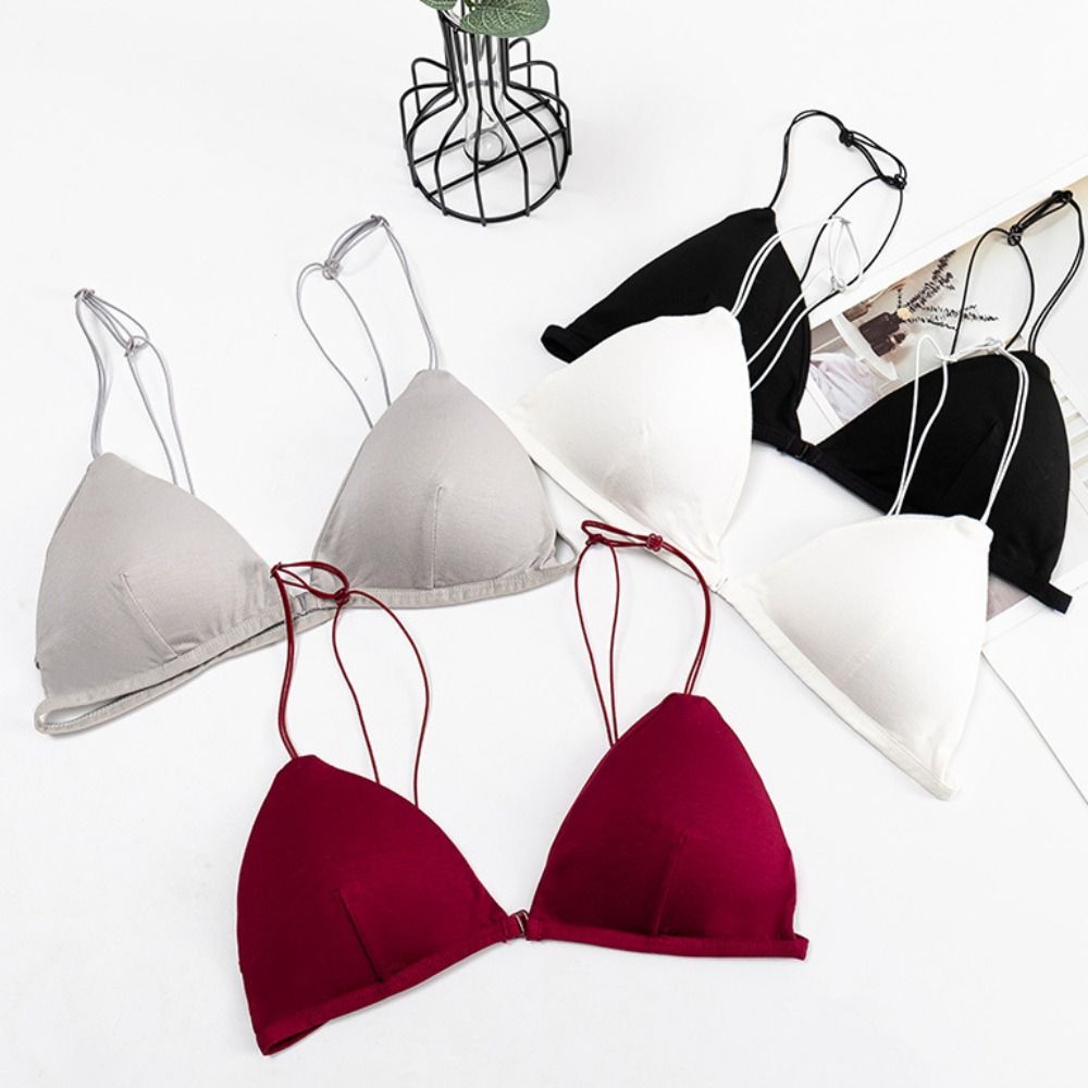 LuxeLift Wireless Triangle Bra For Women Beauty Back Push Up Comfort Bralette 1