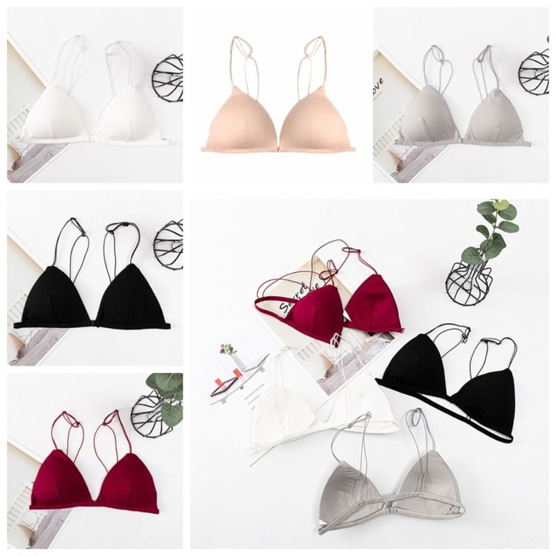 LuxeLift Wireless Triangle Bra For Women Beauty Back Push Up Comfort Bralette 2
