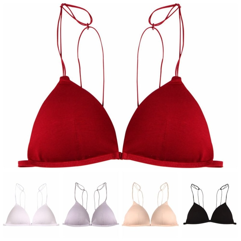 LuxeLift Wireless Triangle Bra For Women Beauty Back Push Up Comfort Bralette 4