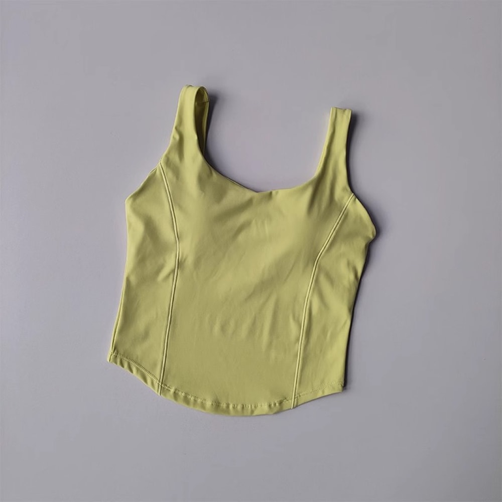 Summer SlimFit Womens Sports Vest Quick Dry Workout Tank Yoga Running Top 2