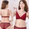 Elegant Floral Lace Bralette Push Up Bra – Sexy Deep V Womens Lingerie