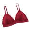 Elegant Floral Lace Bralette Push Up Bra – Sexy Deep V Womens Lingerie