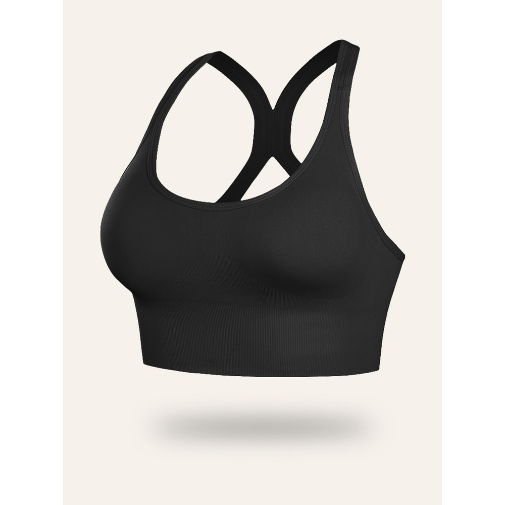 ComfortFlex Seamless Wireless Sports Bra Supportive Plus Size Bralette 6