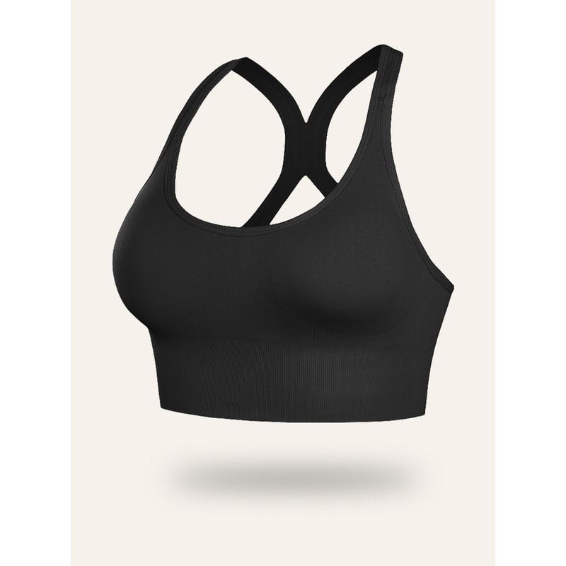 ComfortFlex Seamless Wireless Sports Bra Supportive Plus Size Bralette 6