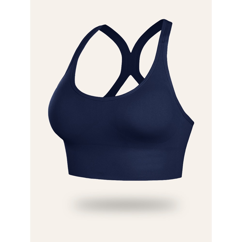 ComfortFlex Seamless Wireless Sports Bra Supportive Plus Size Bralette 7
