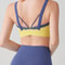 Performance Open Back Sports Bra Crop Top Supportive Yoga Gym Bra 1