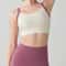 Performance Open Back Sports Bra Crop Top Supportive Yoga Gym Bra 2