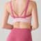 Performance Open Back Sports Bra Crop Top Supportive Yoga Gym Bra 3