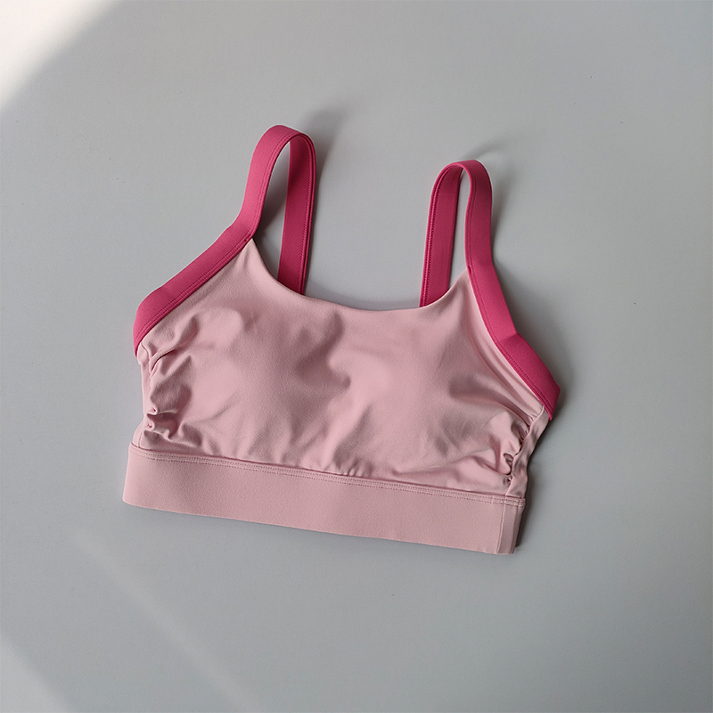 Performance Open Back Sports Bra Crop Top Supportive Yoga Gym Bra 4