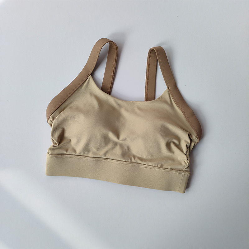 Performance Open Back Sports Bra Crop Top Supportive Yoga Gym Bra 7