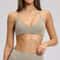 Hanging Neck Breathable Sports Bra For Women Push Up Fitness Running Yoga Top 1