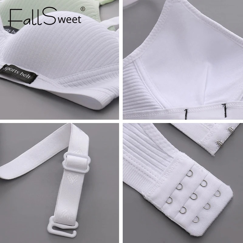 ComfortLift Wireless Push Up Bra Seamless Bralette For Small Breasts AB Cups 3