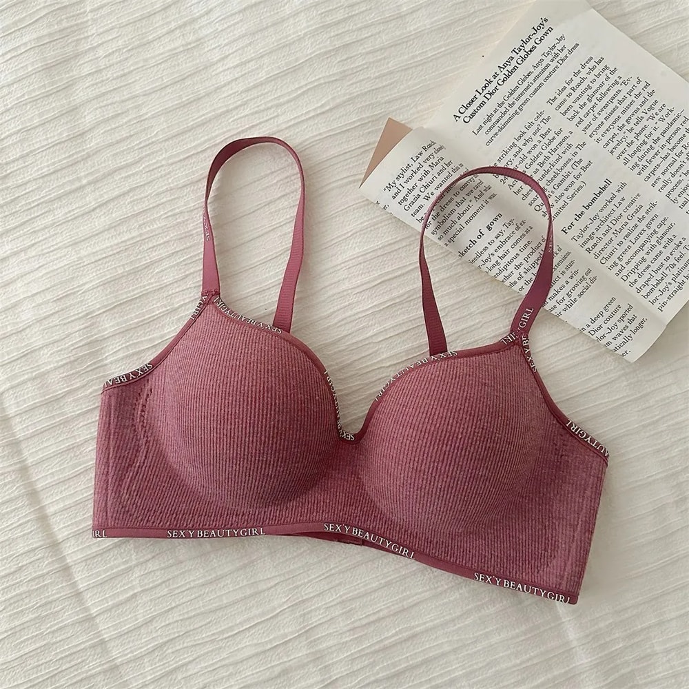 InvisibleLift Wireless Push Up Bra for Small Busts – Seamless Support Bralette