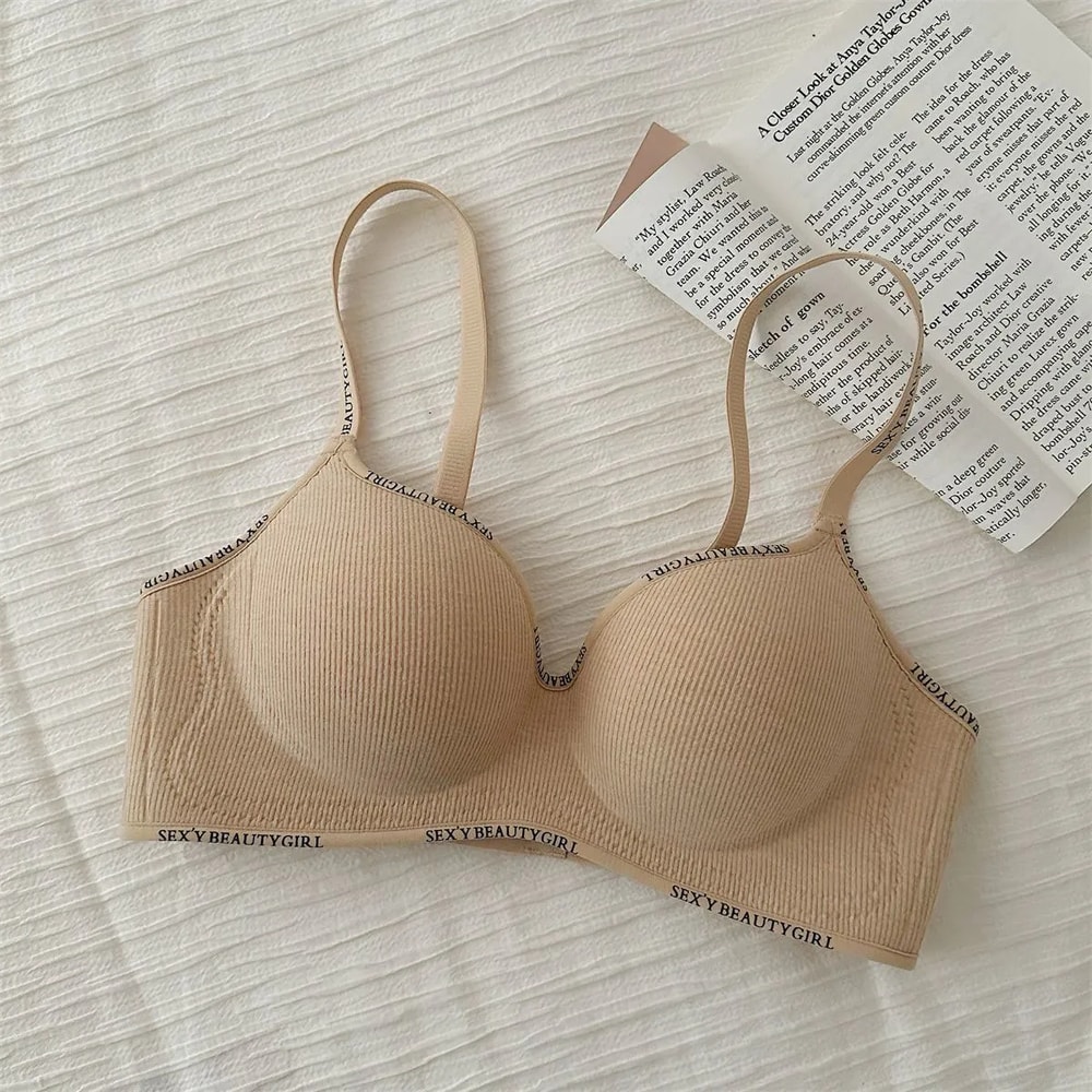 InvisibleLift Wireless Push Up Bra for Small Busts – Seamless Support Bralette