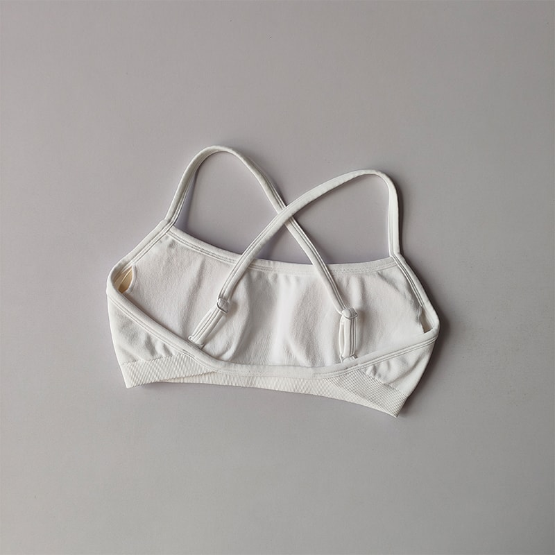 Seamless Support Sports Bra Crop Top for Yoga, Gym & Fitness Training