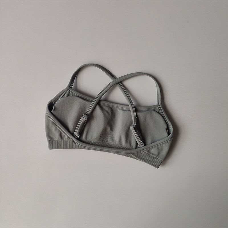 Seamless Support Sports Bra Crop Top for Yoga, Gym & Fitness Training