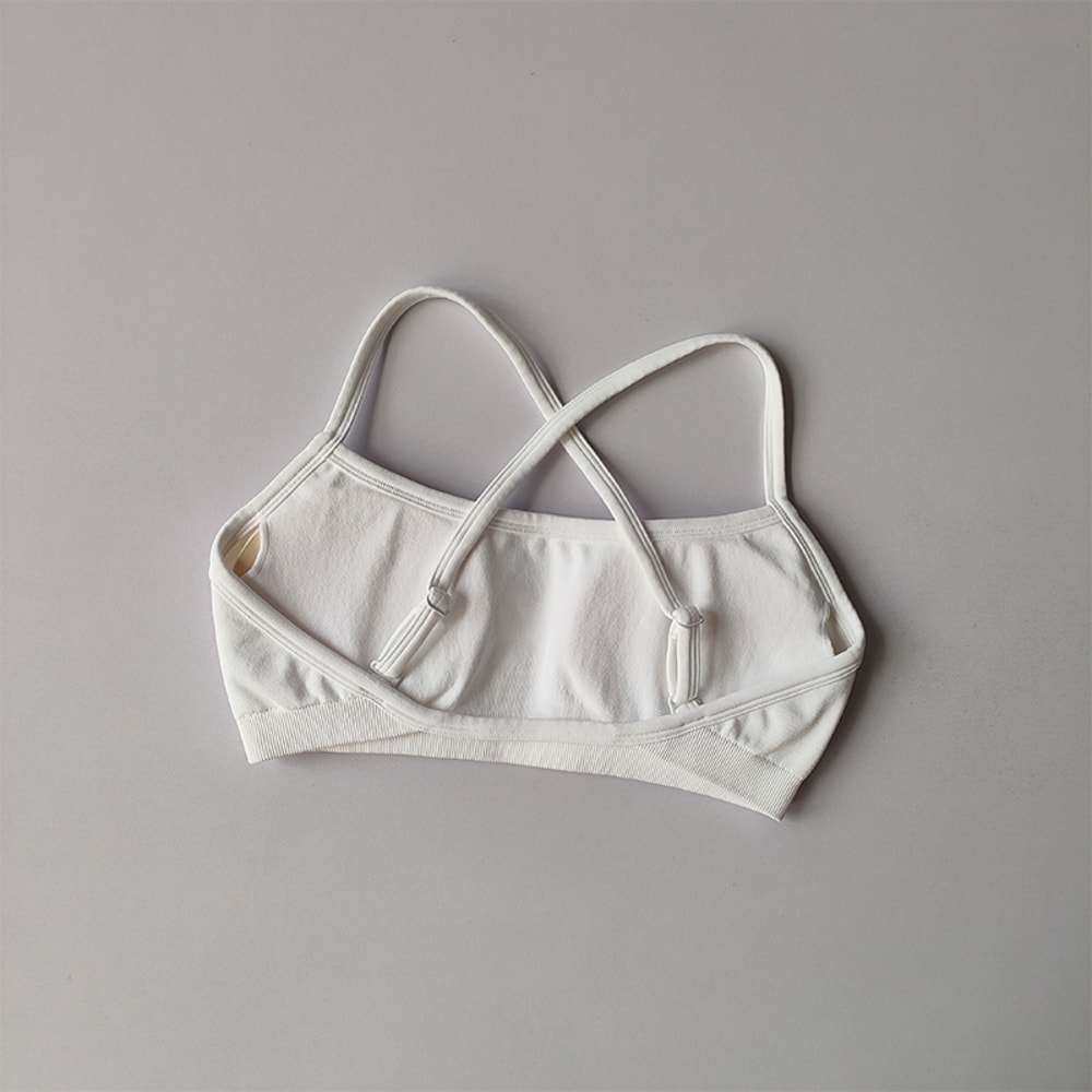Seamless Support Sports Bra Crop Top for Yoga, Gym & Fitness Training